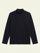 Black High Neck Shirt (Unisex)