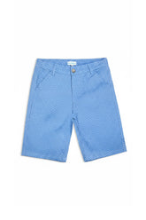 Blue Dotted Shorts