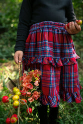 The Red Riding Tartan Skirt