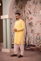 Cadmium Yellow PL Kurta (1 Piece)