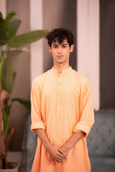 Carrot Orange Kurta (1 Piece)