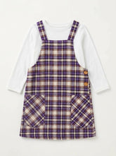 Purple Tartan Print Flannel Tunic