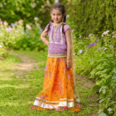 Marigold Garden Lengha - 3PC