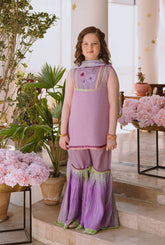 Lilac Dream Gharara Set 3 Pc
