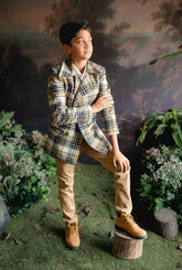 Hunters Plaid Wool Coat