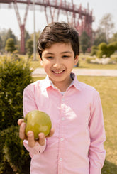 Pink Pinstripe Shirt