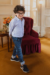 Soft Blue Chambray Shirt