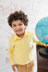 Yellow Chambray Shirt