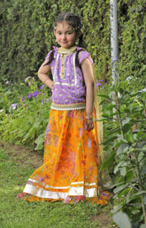 Marigold Garden Lengha - 3PC