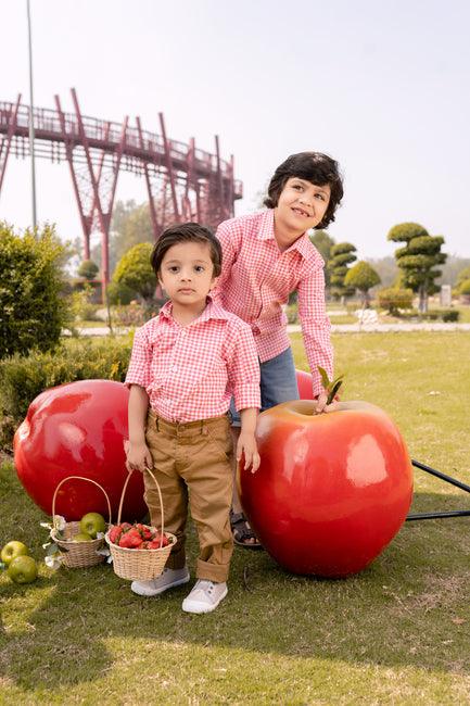 Red Checkered Shirt
