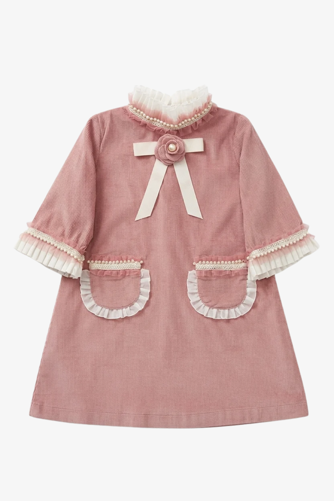 Lace & Peals Party Dress Hover Image