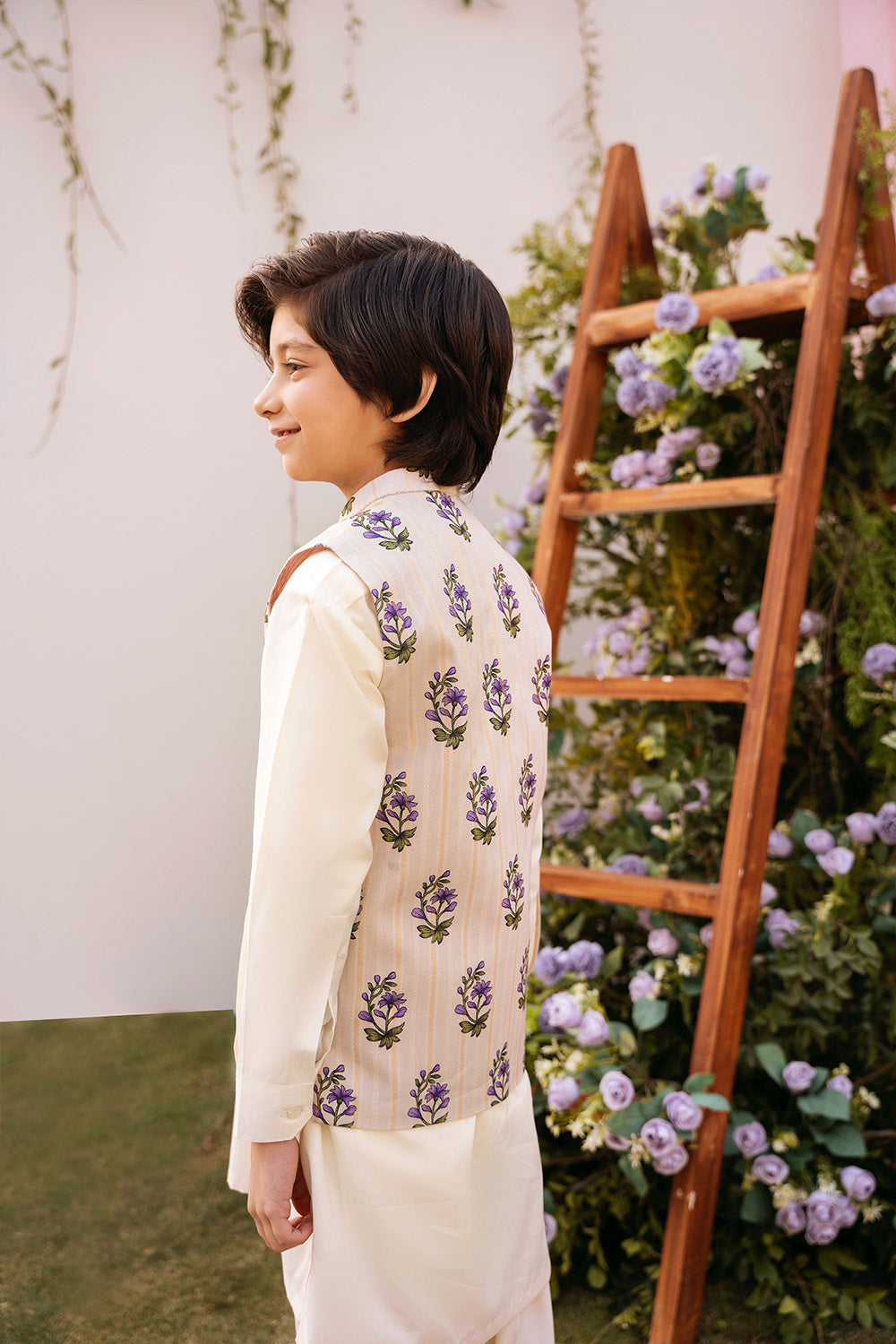 Paisley Print Waistcoat
