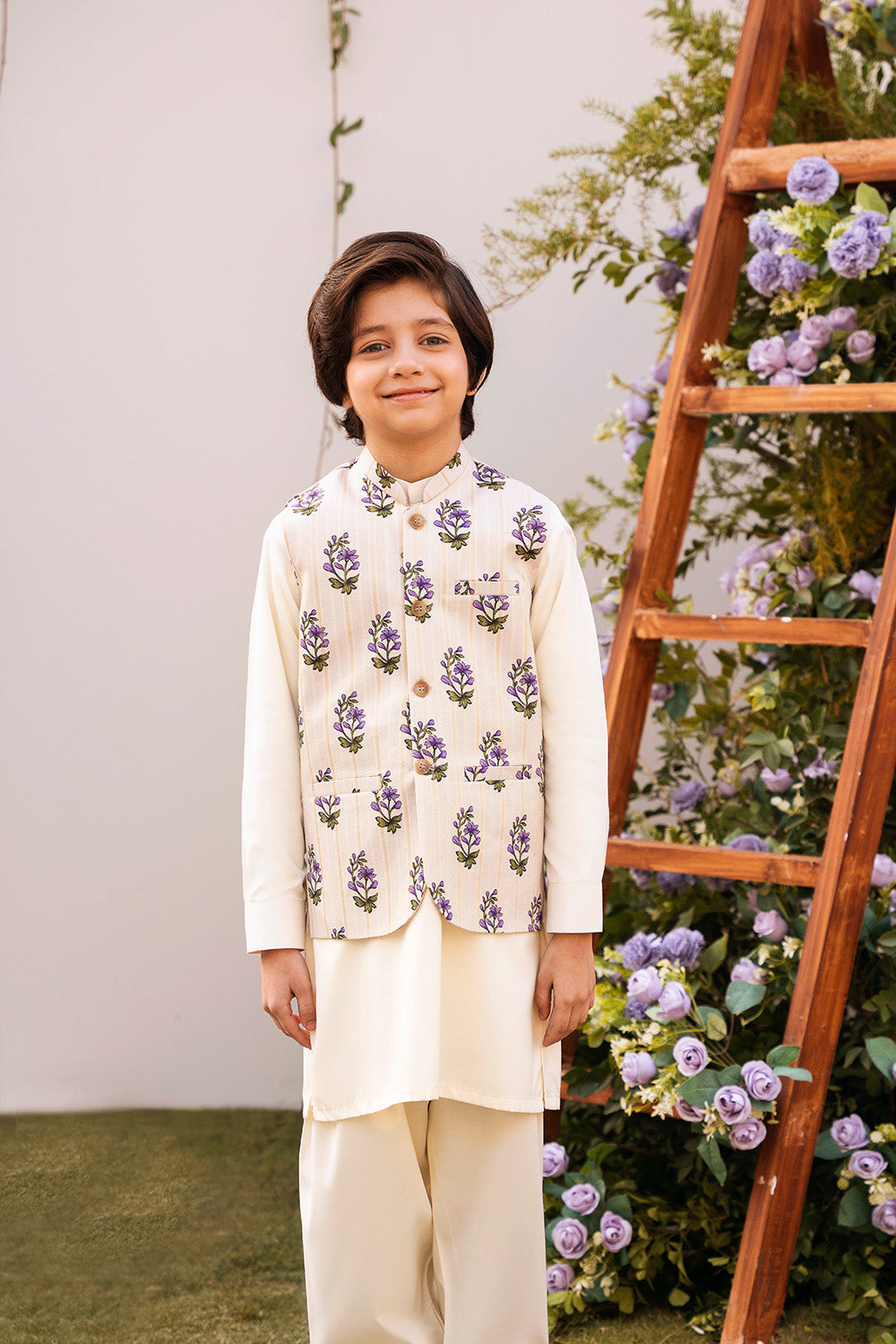 Paisley Print Waistcoat