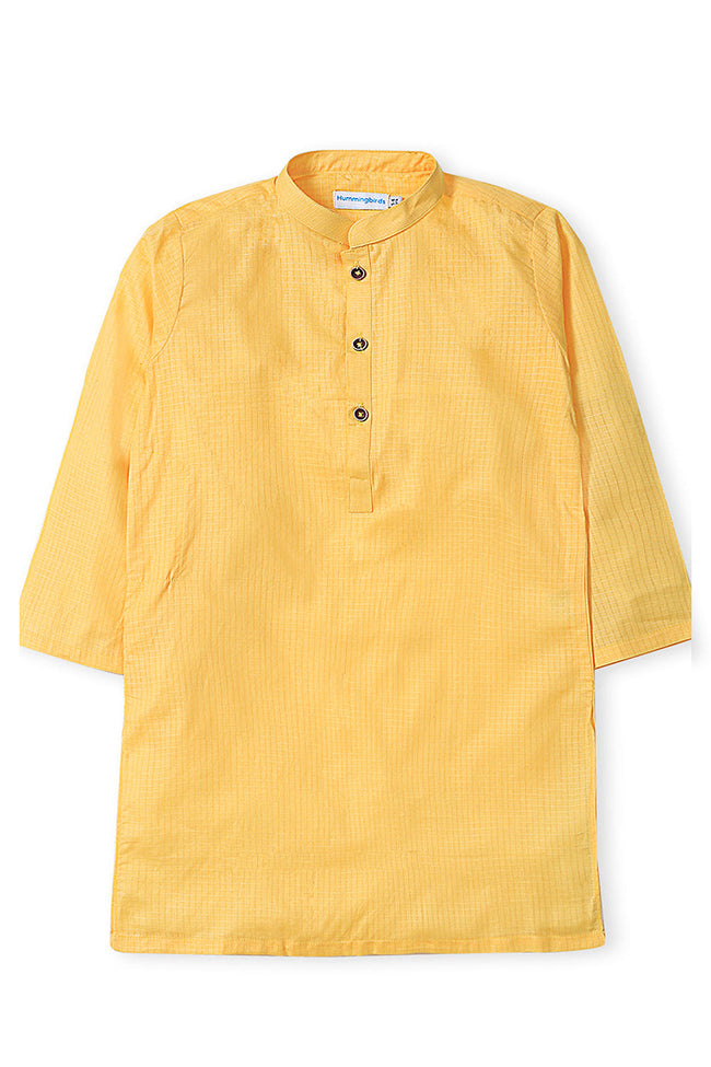 Buttercup Yellow Kurta Hover Image