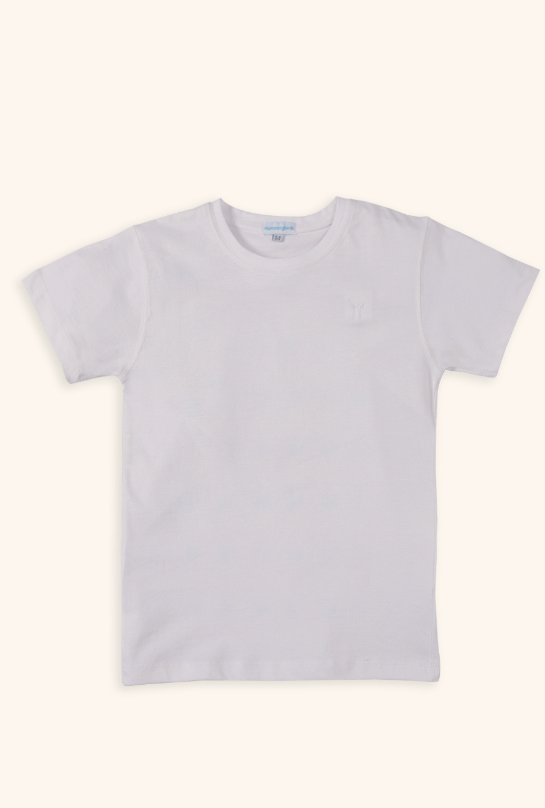 Classic White T Shirt with Logo