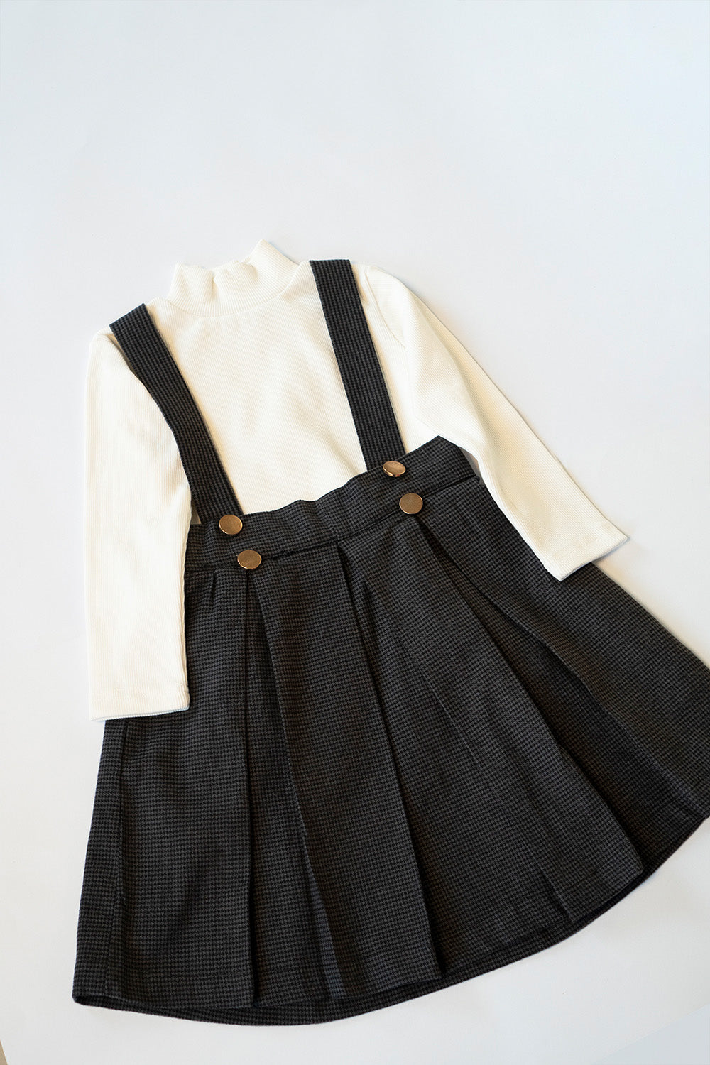 Tweed Pinafore skirt