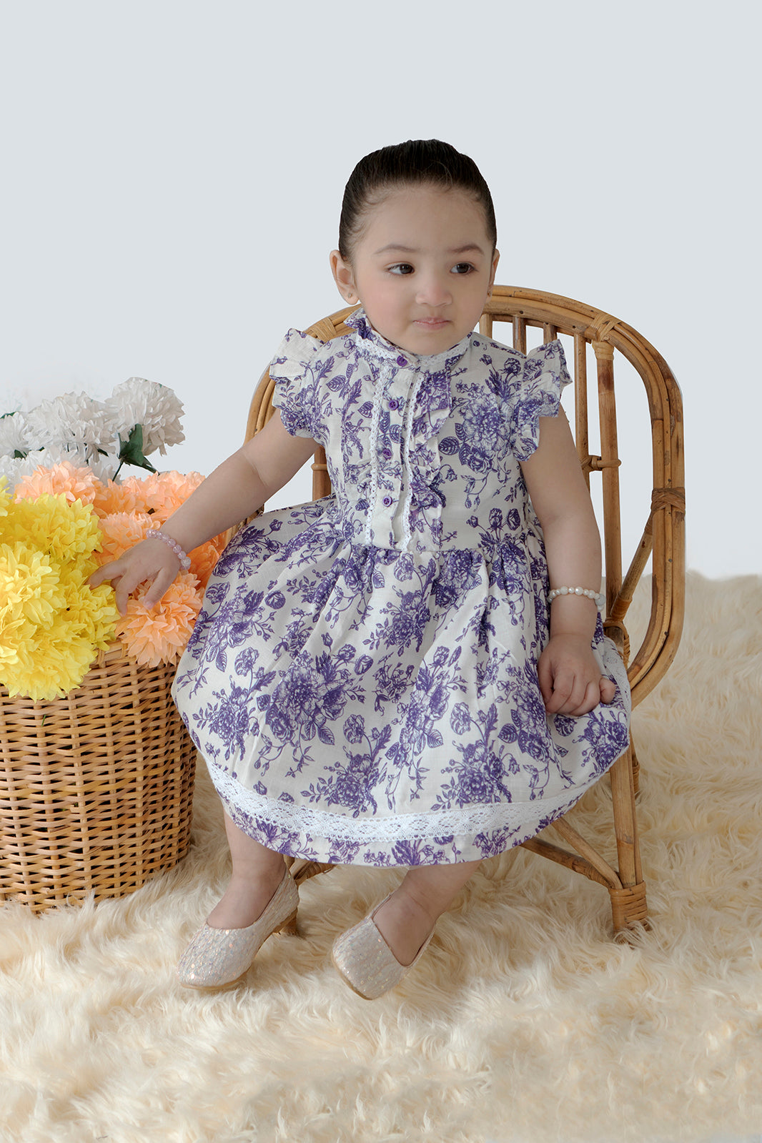 Lace & Lavender dress