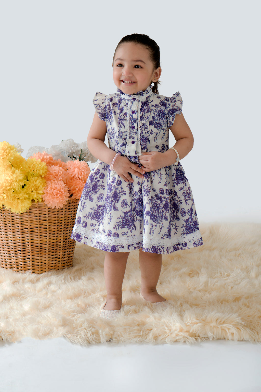 Lace & Lavender dress