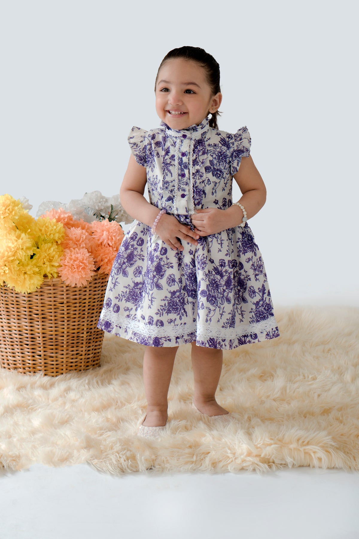 Lace & Lavender dress