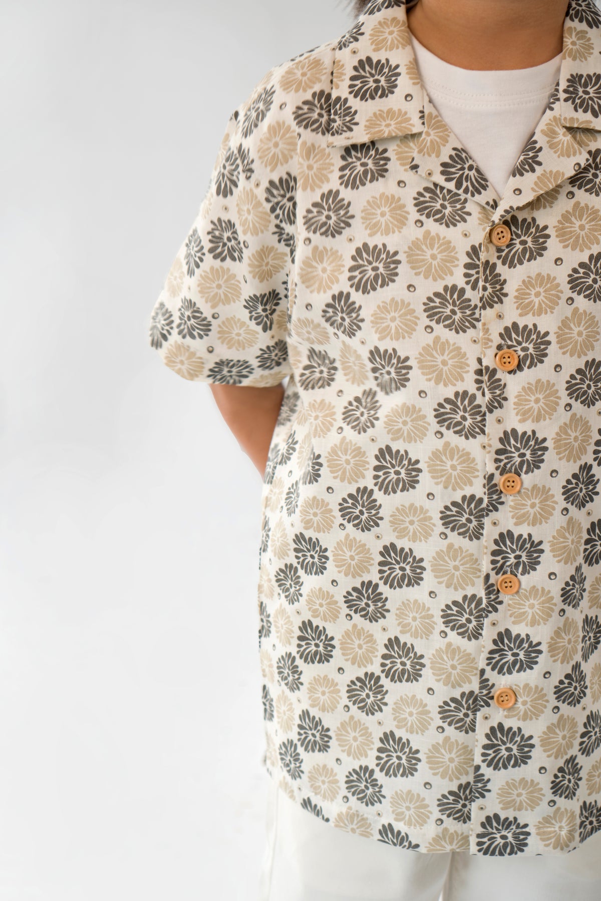 Cuban Collar Summer Shirt