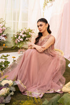 Champagne & Gold - Embroidered Dress (with Sleeves)