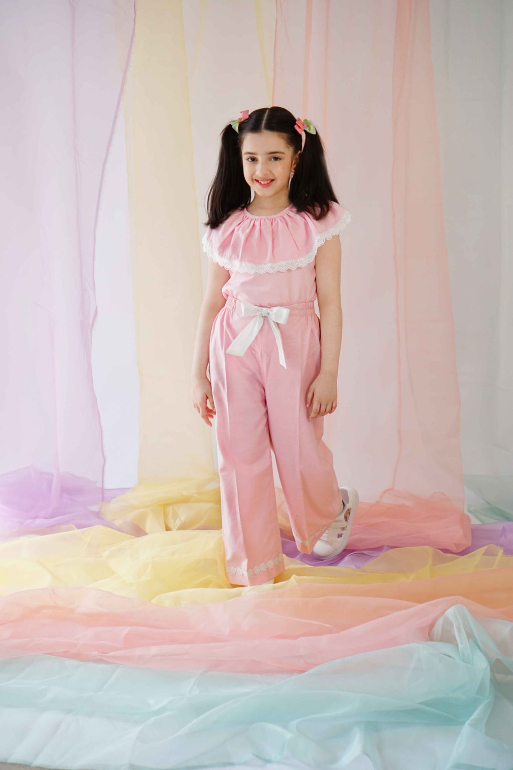 Pretty in Pink Bow Pants