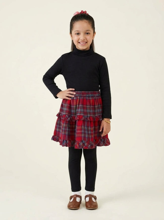 The Red Riding Tartan Skirt Main Image
