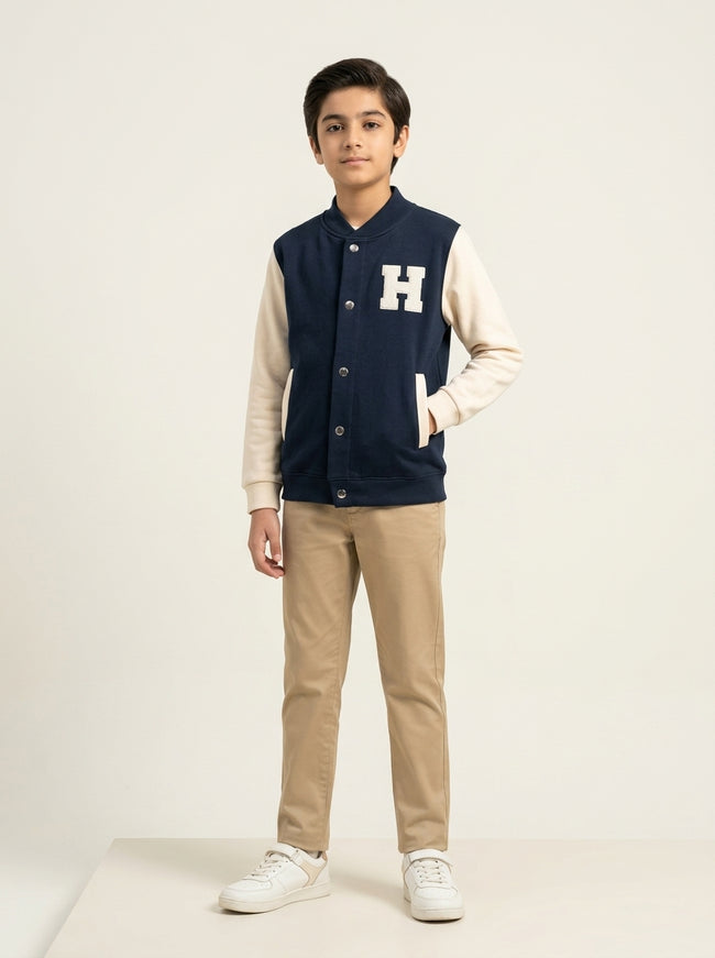 'H' Varsity Bomber Jacket Main Image