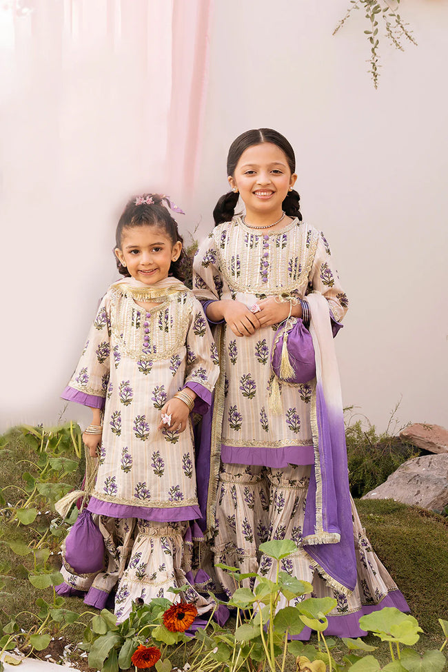 Heirloom Paisley - Sharara (4 Piece Set) Hover Image