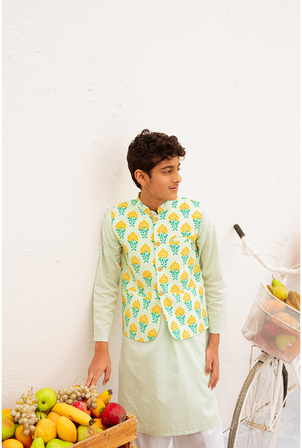 Mint Mango Sorbet Waistcoat