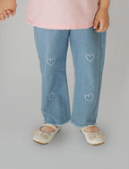 Sweetheart Embroidered Jeans