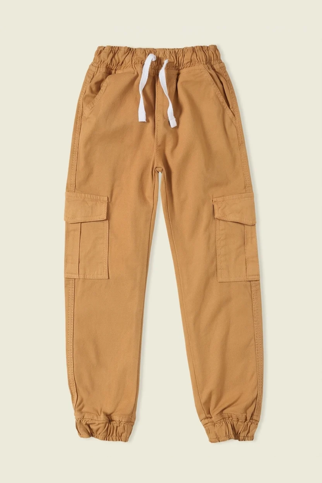 Khaki Cargo Pants Hover Image