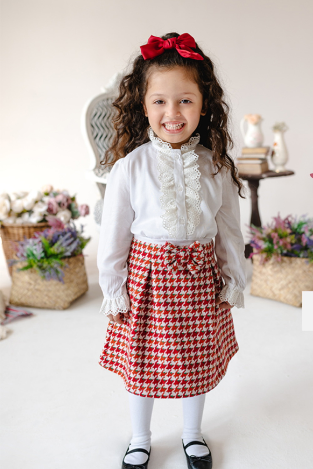 Hounds thooth skirt