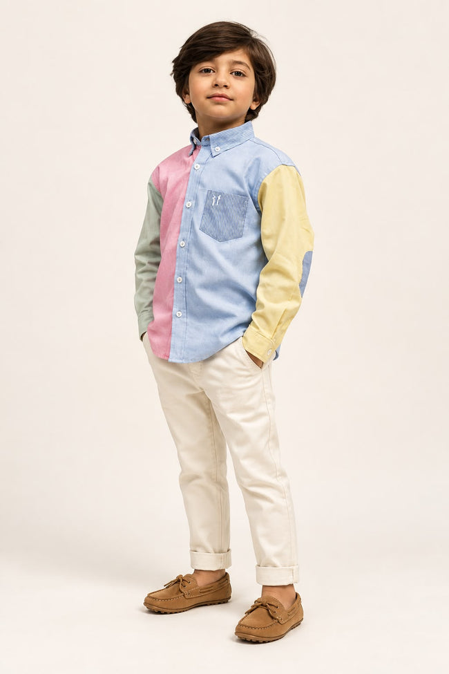 Colour Block Shirt Main Image