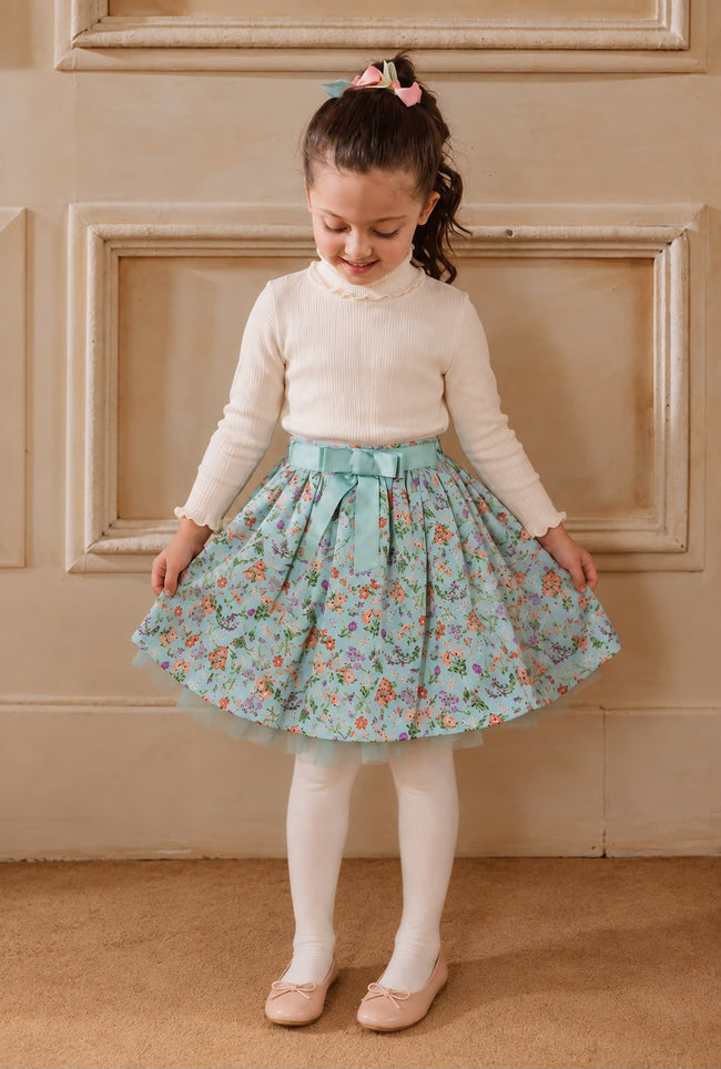 Spring Floral Skirt Main Image