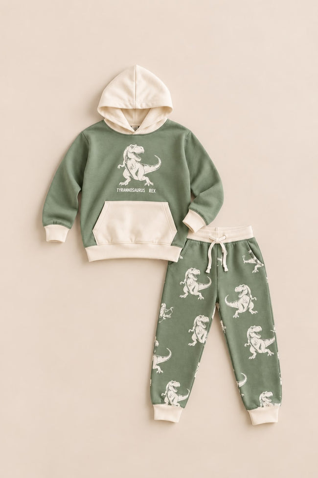 Tyrannosaur Rex Sweat Pants & Hoodie 2 PC Hover Image