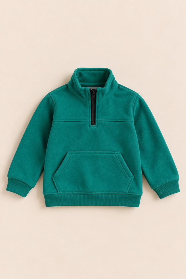 Green Fleece Sweatsuit 2 PC Main Image