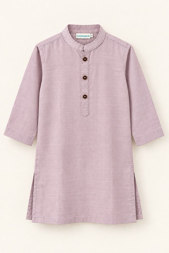 Lilac Kurta Hover Image