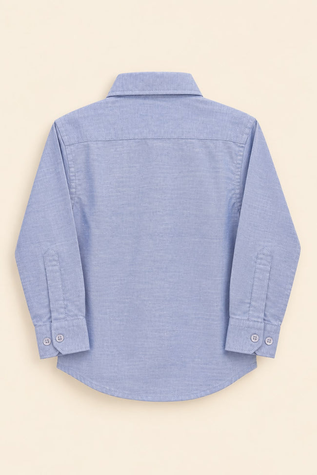 Soft Blue Chambray Shirt Main Image