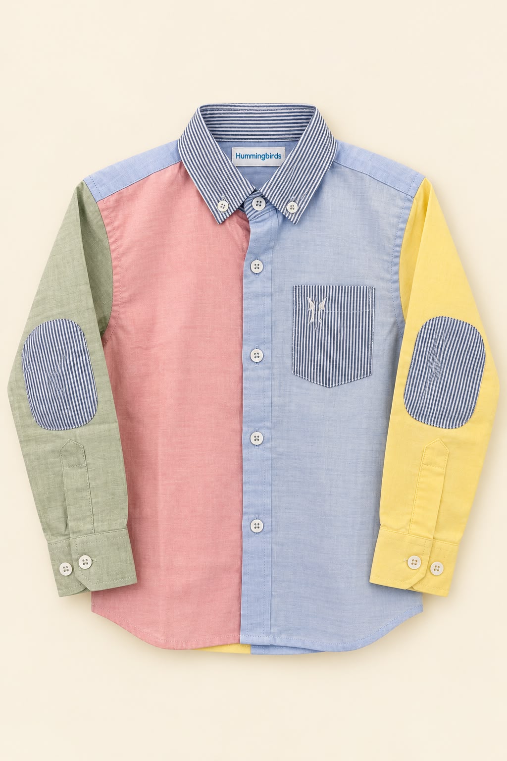 Colour Block Shirt
