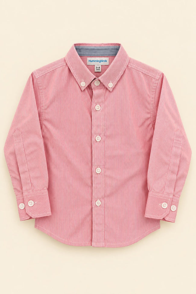 Pink Pinstripe Shirt Hover Image