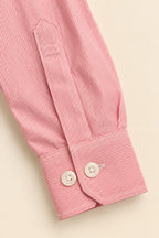 Pink Pinstripe Shirt