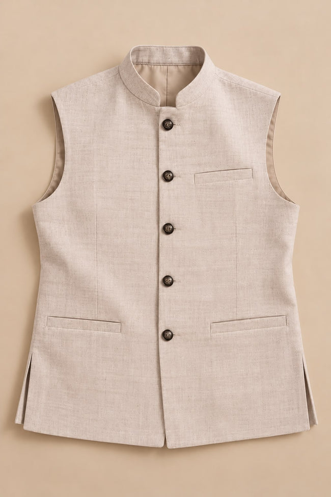 Light Grey Waistcoat Main Image