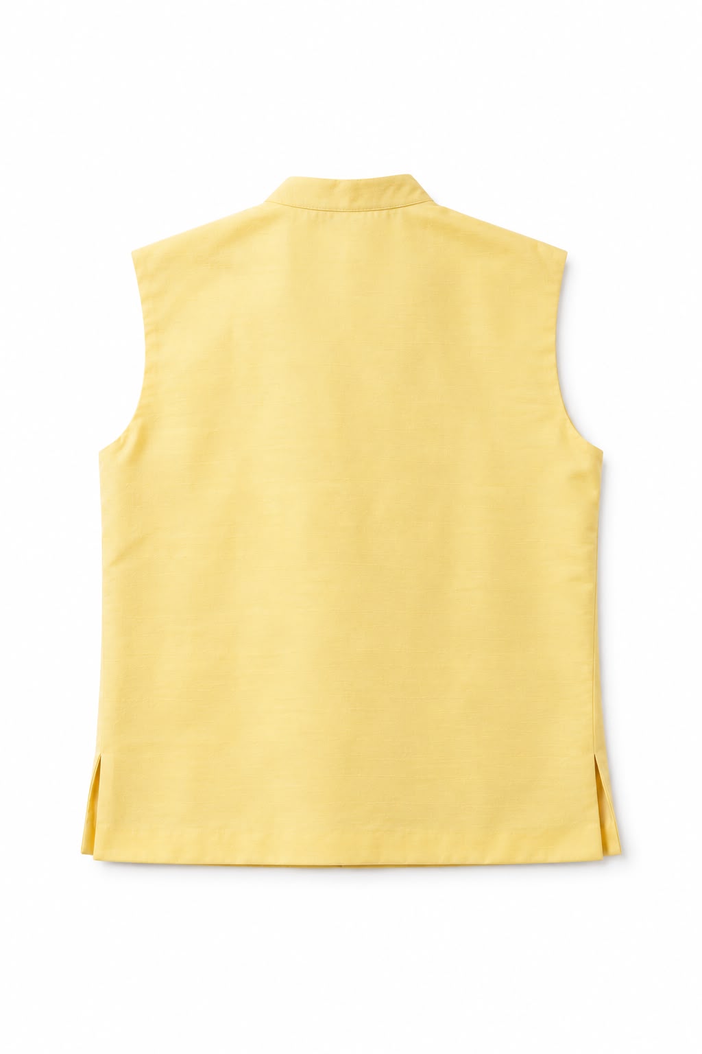 Amaltas - Embroidered Raw Silk Waistcoat