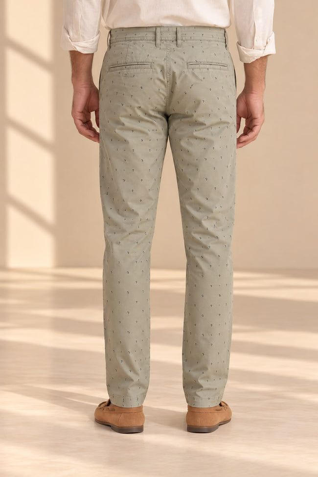 Ocean Green Anchor Chinos Main Image