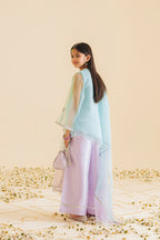 Gul-e-Yass – Lilac & Blue Butterfly Suit