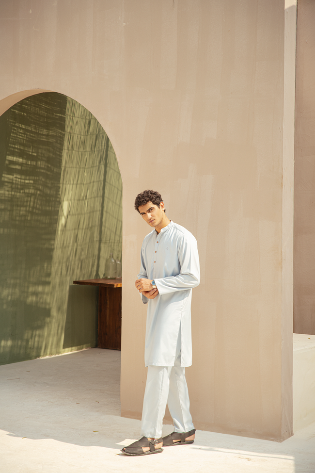 Sky Blue Suit (2 Piece) Main Image