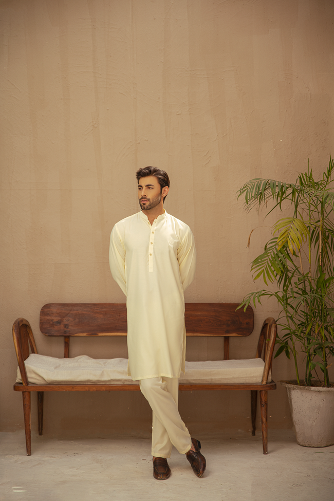 Cream Boski Suit (2 Piece) Main Image