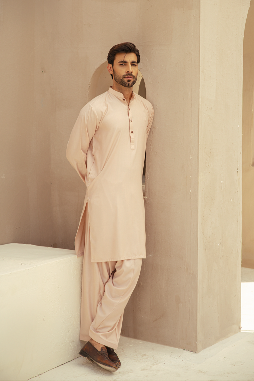Pomegranate Pink Eastern Suit (2 Piece)
