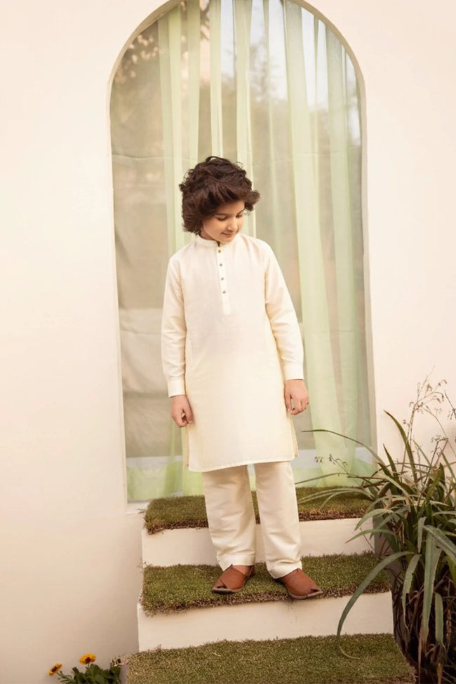 Cream Boski suit Main Image